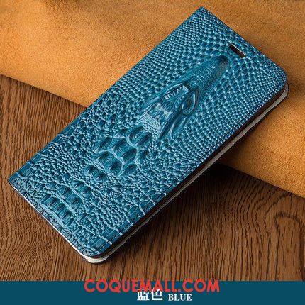 Étui Oneplus 7 Protection Luxe Téléphone Portable, Coque Oneplus 7 En Cuir Dragon