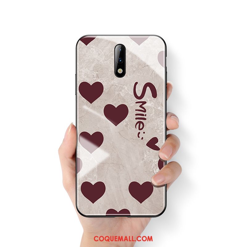 Étui Oneplus 7 Protection Ornements Suspendus Point D'onde, Coque Oneplus 7 Très Mince Amour