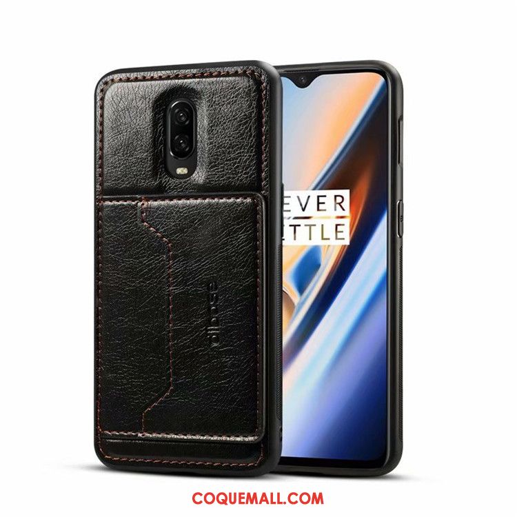 Étui Oneplus 7 Protection Rouge Téléphone Portable, Coque Oneplus 7 En Cuir Créatif