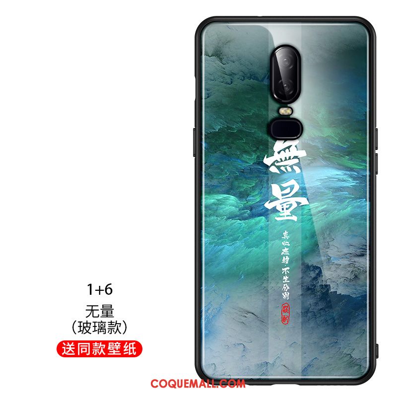 Étui Oneplus 7 Tendance Marque De Tendance Bleu, Coque Oneplus 7 Téléphone Portable Créatif