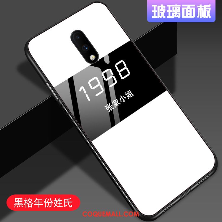 Étui Oneplus 7 Téléphone Portable Incassable Protection, Coque Oneplus 7 Verre Créatif