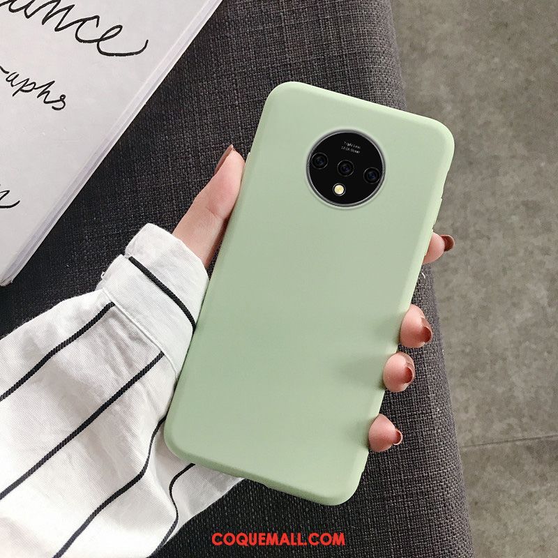 Étui Oneplus 7t Légères Couleur Unie Incassable, Coque Oneplus 7t Téléphone Portable Silicone