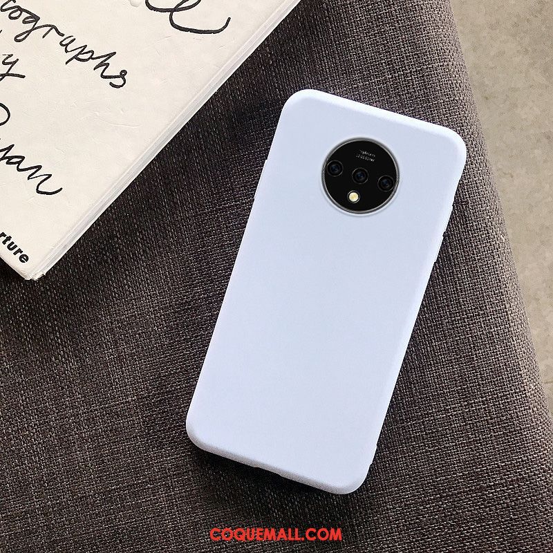 Étui Oneplus 7t Légères Couleur Unie Incassable, Coque Oneplus 7t Téléphone Portable Silicone