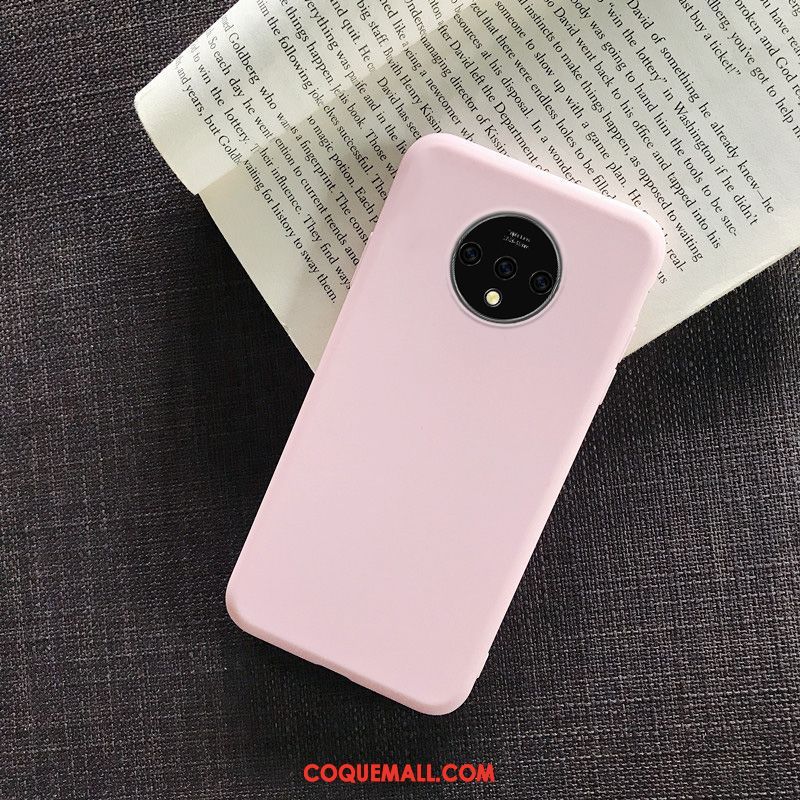 Étui Oneplus 7t Légères Couleur Unie Incassable, Coque Oneplus 7t Téléphone Portable Silicone