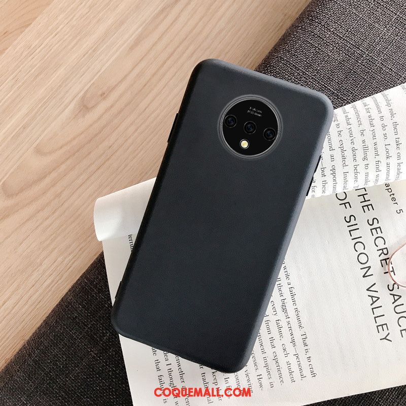 Étui Oneplus 7t Légères Couleur Unie Incassable, Coque Oneplus 7t Téléphone Portable Silicone