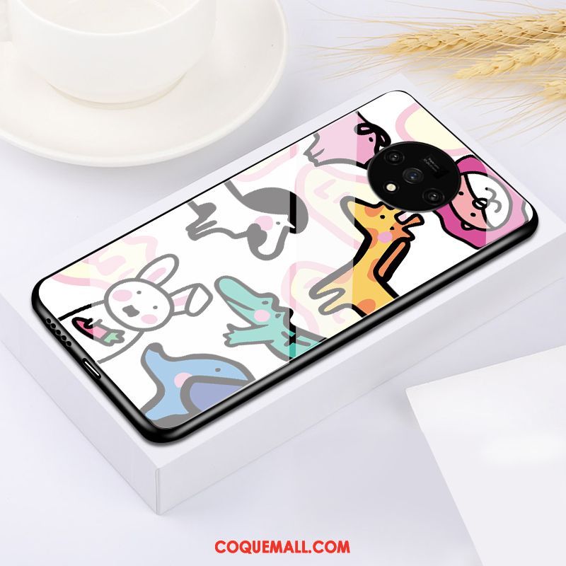 Étui Oneplus 7t Miroir Créatif Silicone, Coque Oneplus 7t Dessin Animé Protection