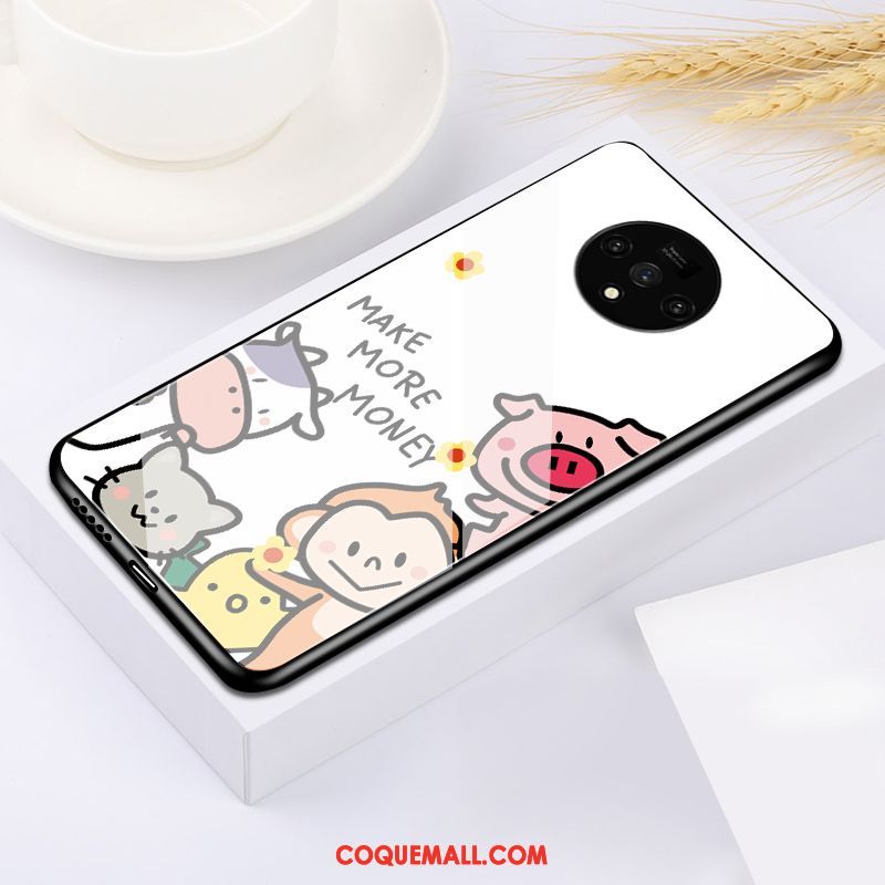 Étui Oneplus 7t Miroir Créatif Silicone, Coque Oneplus 7t Dessin Animé Protection