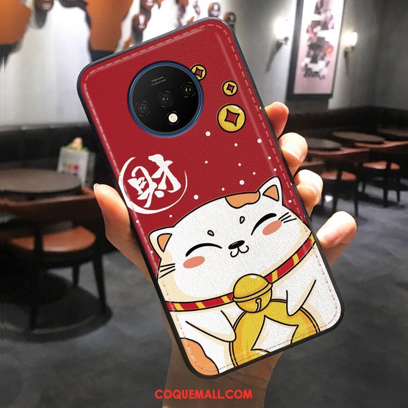 Étui Oneplus 7t Nouveau Téléphone Portable Chat, Coque Oneplus 7t Tout Compris Rat