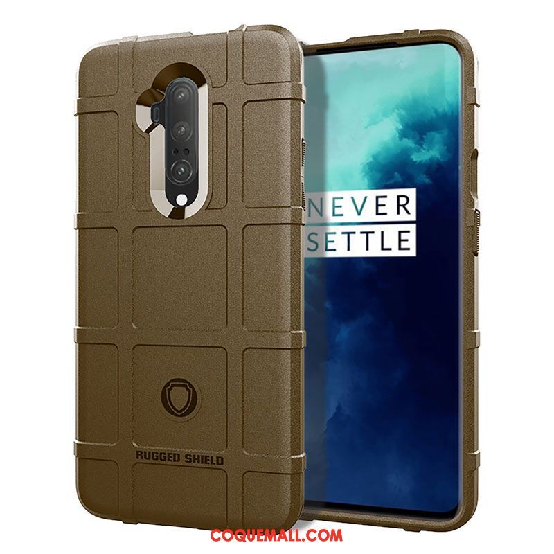 Étui Oneplus 7t Pro Créatif Ballon Téléphone Portable, Coque Oneplus 7t Pro Fluide Doux Délavé En Daim Braun