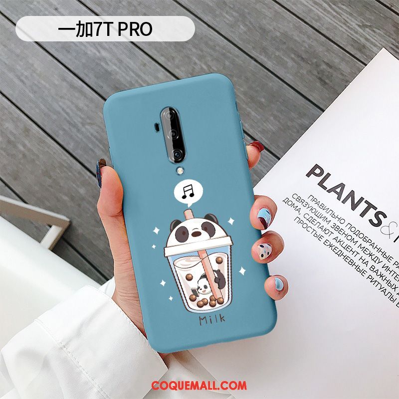 Étui Oneplus 7t Pro Dessin Animé Incassable Rose, Coque Oneplus 7t Pro Petit Charmant