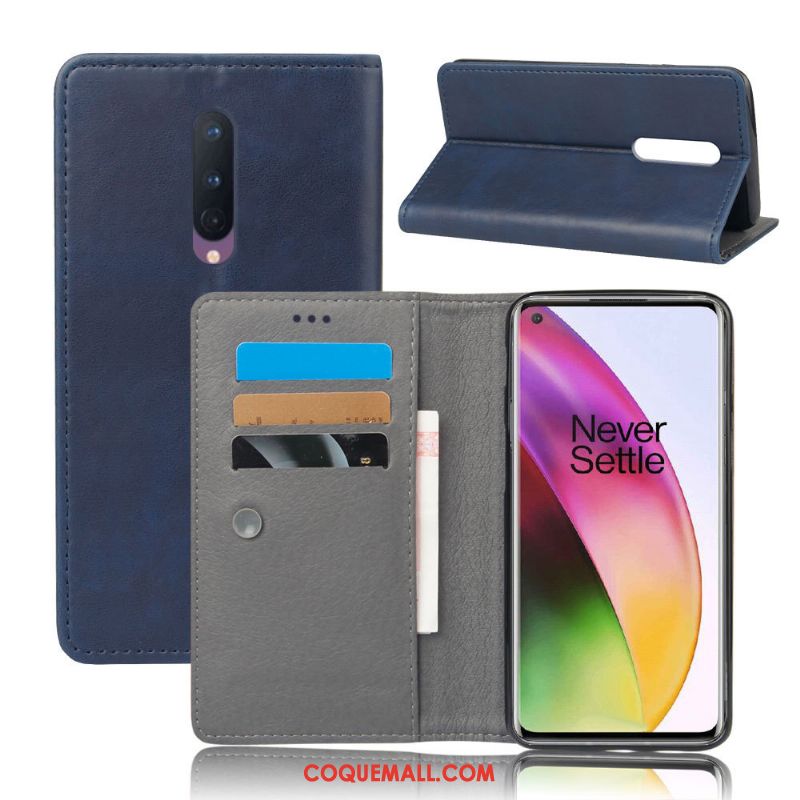 Étui Oneplus 8 Carte Tout Compris Téléphone Portable, Coque Oneplus 8 En Cuir Protection