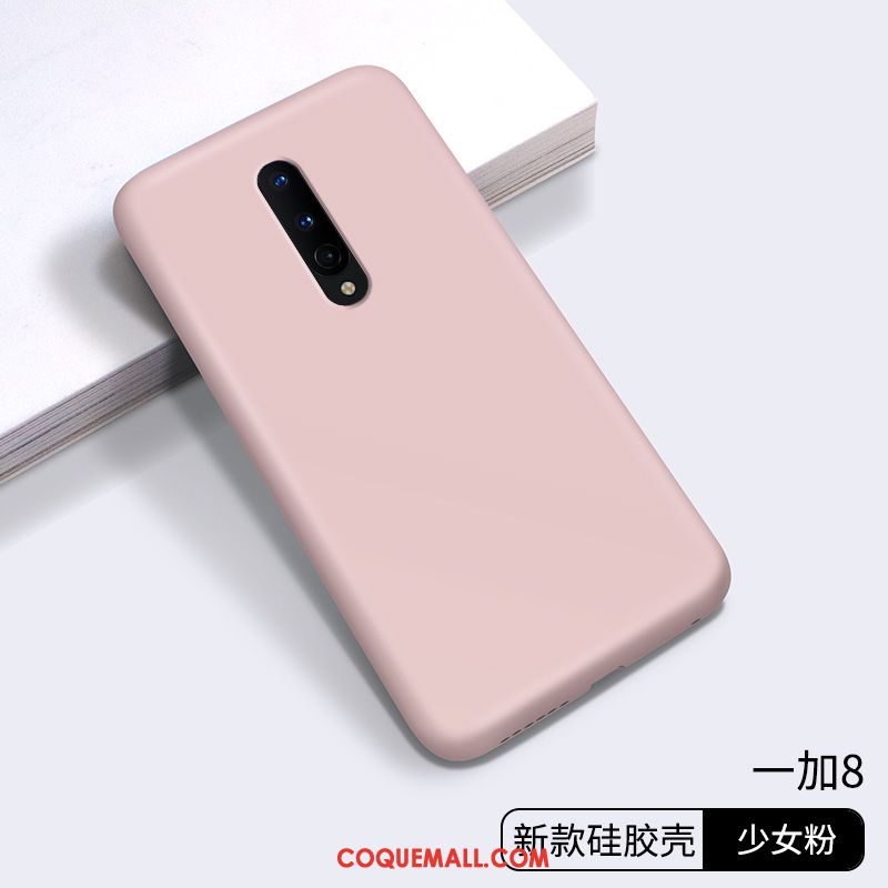 Étui Oneplus 8 Marque De Tendance Fluide Doux Silicone, Coque Oneplus 8 Mode Personnalité