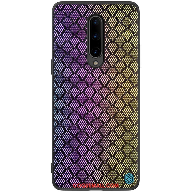 Étui Oneplus 8 Or Réfléchissant Incassable, Coque Oneplus 8 Noir Tout Compris