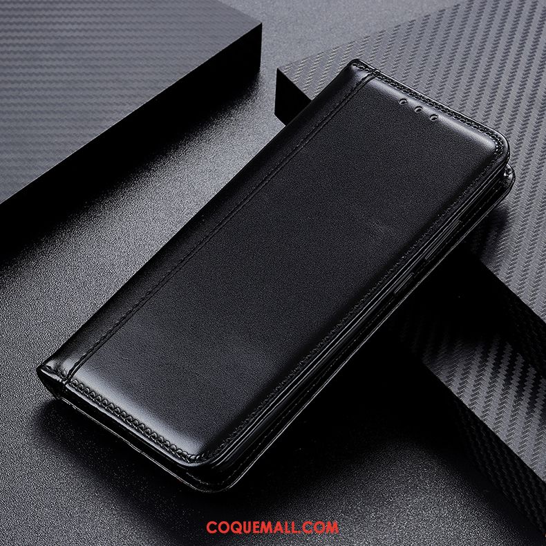 Étui Oneplus 8 Personnalité Carte En Cuir, Coque Oneplus 8 Business Noir