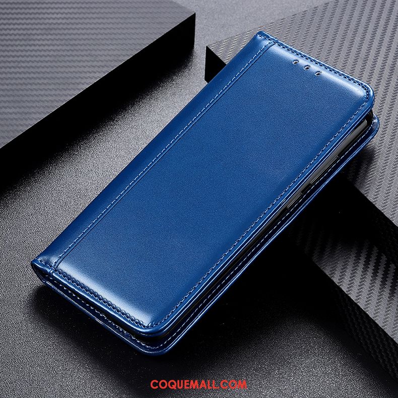 Étui Oneplus 8 Personnalité Carte En Cuir, Coque Oneplus 8 Business Noir