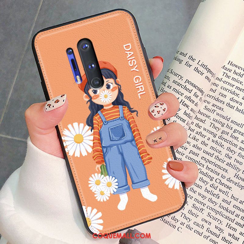 Étui Oneplus 8 Pro Dessin Animé Incassable Frais, Coque Oneplus 8 Pro Petit Cuir