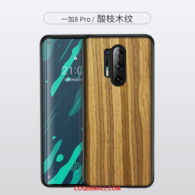 Étui Oneplus 8 Pro Fibre Silicone Fluide Doux, Coque Oneplus 8 Pro Nylon Incassable