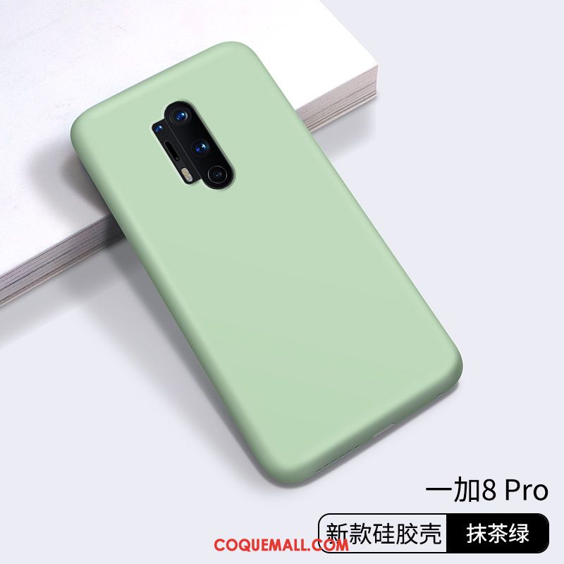 Étui Oneplus 8 Pro Protection Mode Bleu, Coque Oneplus 8 Pro Silicone Marque De Tendance