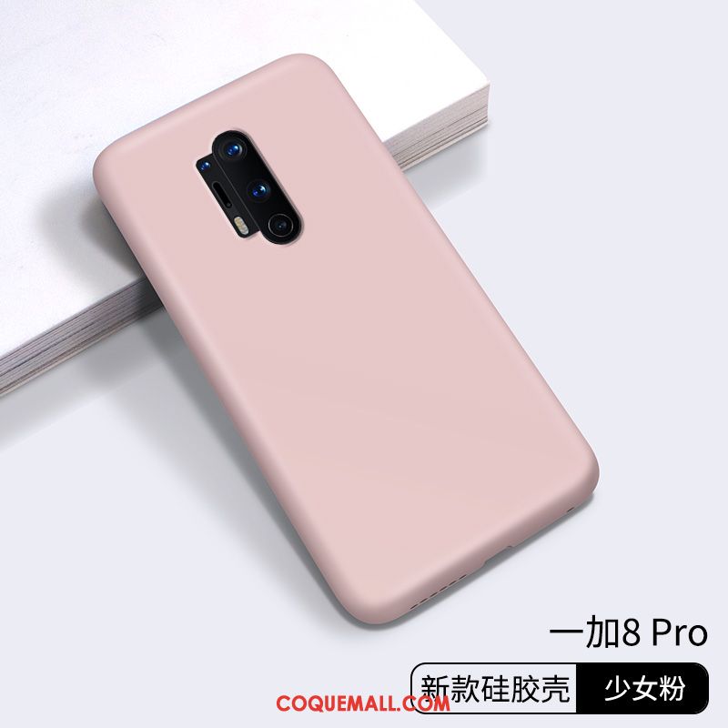 Étui Oneplus 8 Pro Protection Mode Bleu, Coque Oneplus 8 Pro Silicone Marque De Tendance