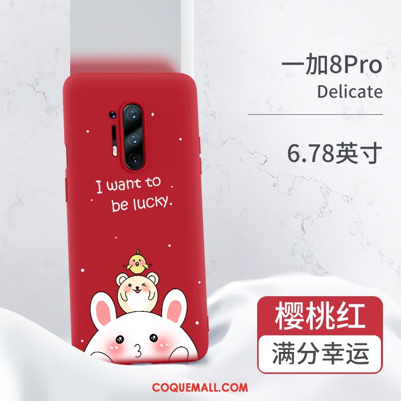 Étui Oneplus 8 Pro Silicone Téléphone Portable Incassable, Coque Oneplus 8 Pro Tout Compris Délavé En Daim