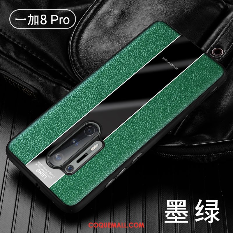 Étui Oneplus 8 Pro Très Mince Téléphone Portable Marque De Tendance, Coque Oneplus 8 Pro Vert Net Rouge