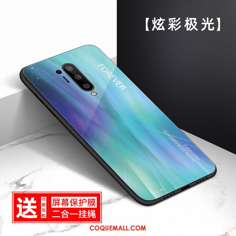 Étui Oneplus 8 Pro Verre Trempé Personnalisé Cœur, Coque Oneplus 8 Pro Personnalité Mode