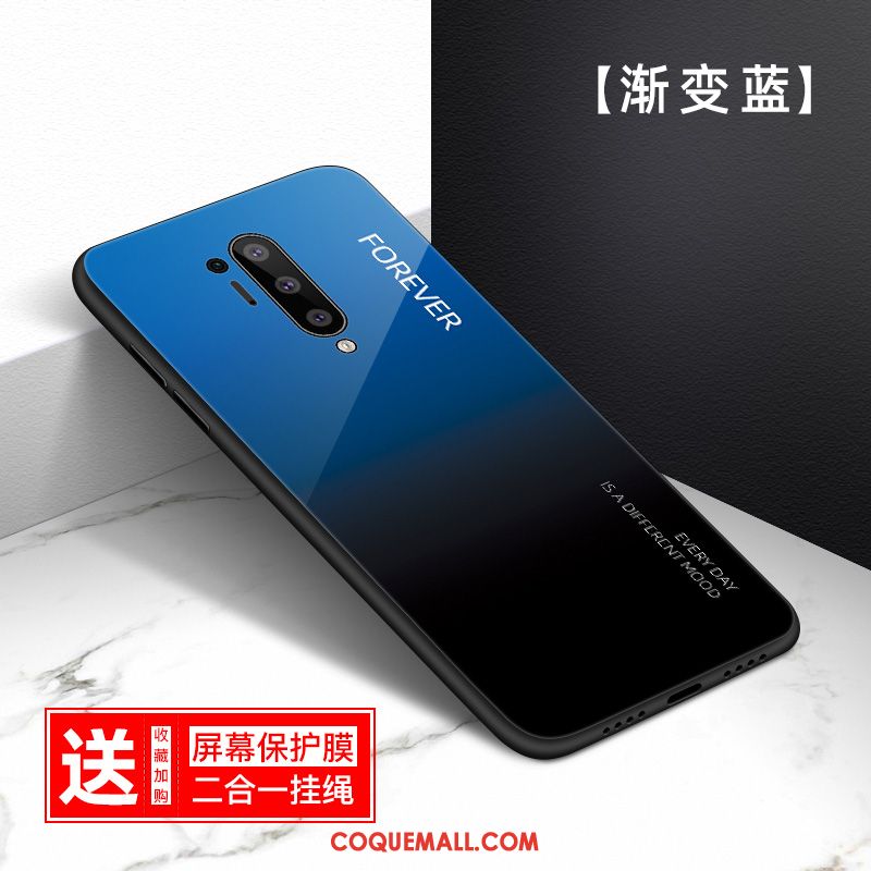 Étui Oneplus 8 Pro Verre Trempé Personnalisé Cœur, Coque Oneplus 8 Pro Personnalité Mode