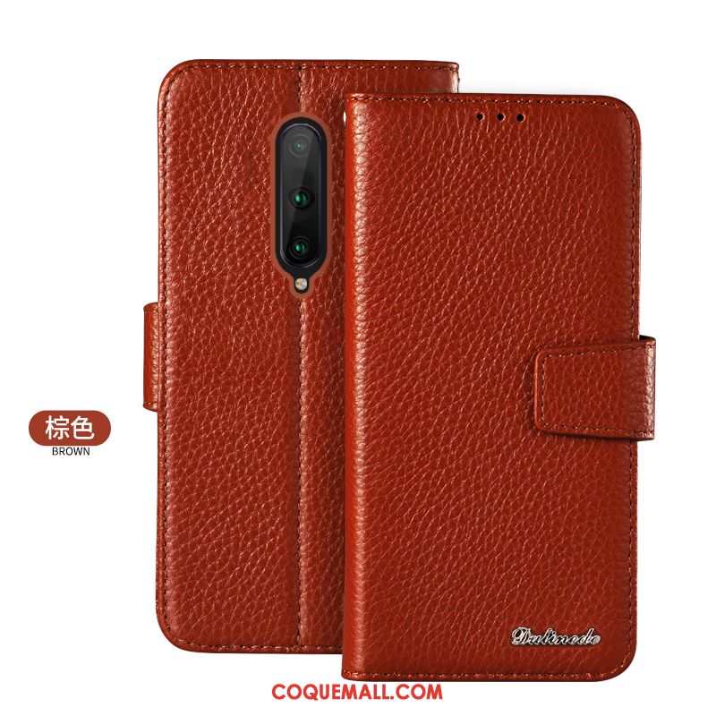 Étui Oneplus 8 Protection En Cuir Nouveau, Coque Oneplus 8 Cuir Véritable Tout Compris