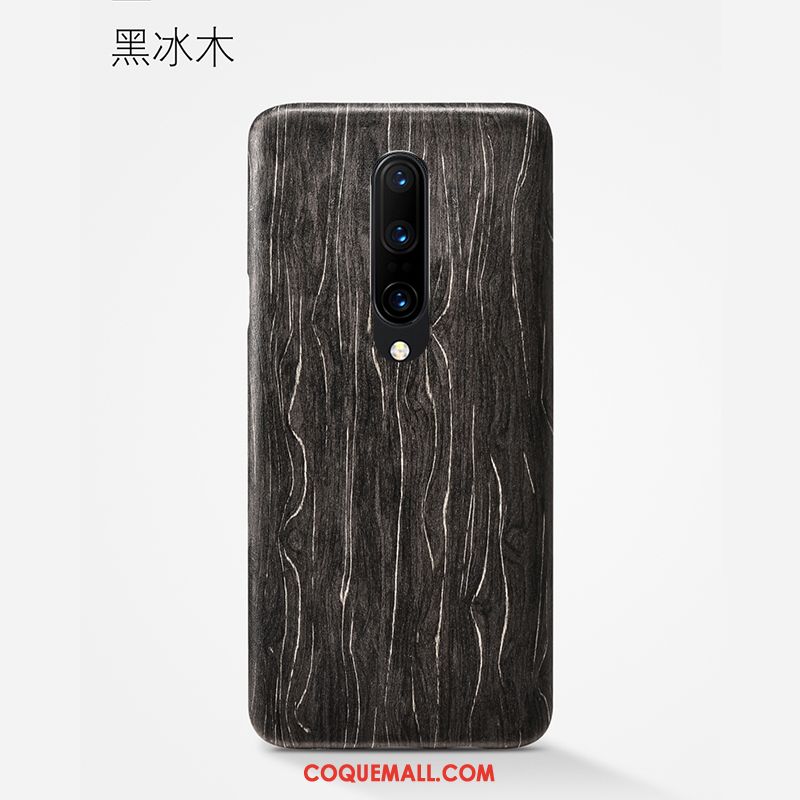 Étui Oneplus 8 Téléphone Portable Délavé En Daim Bois, Coque Oneplus 8 Protection Fleur