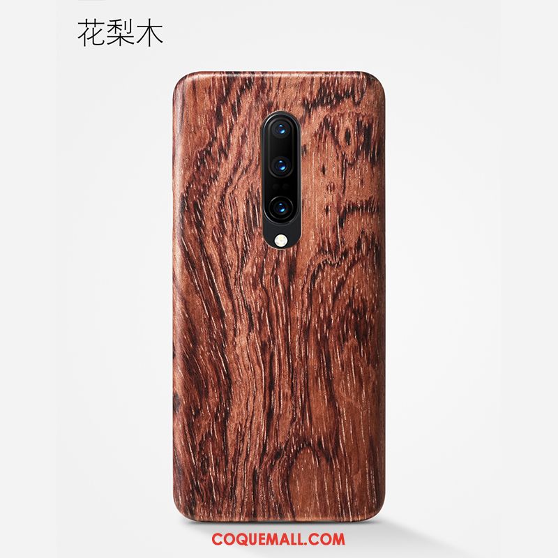 Étui Oneplus 8 Téléphone Portable Délavé En Daim Bois, Coque Oneplus 8 Protection Fleur