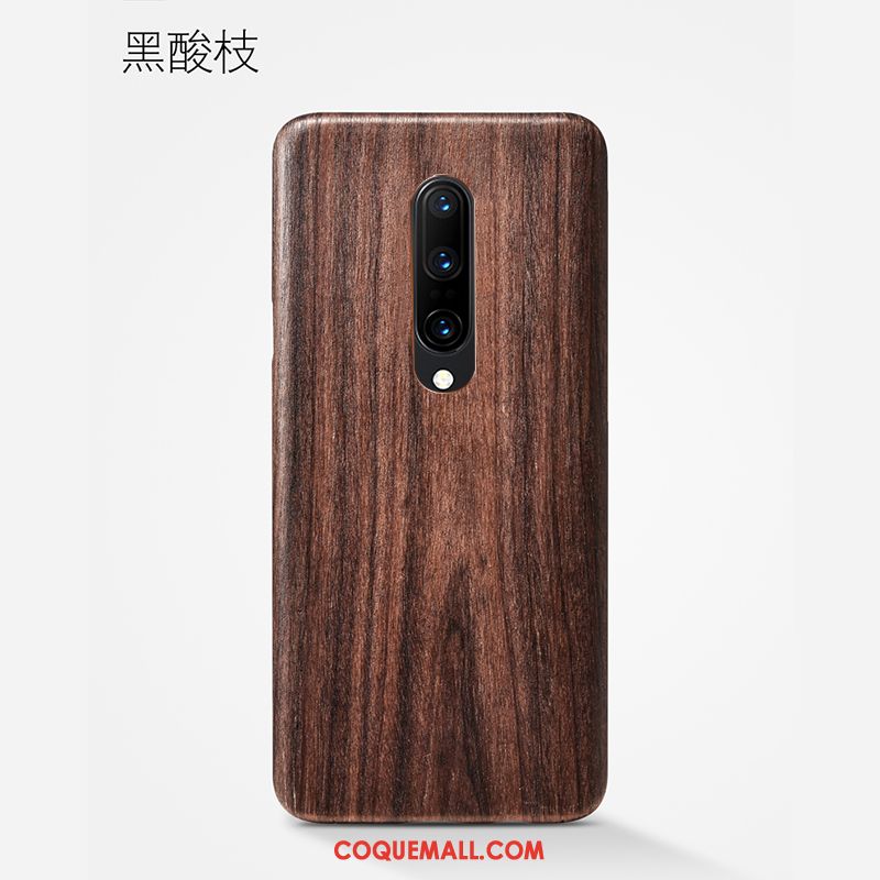 Étui Oneplus 8 Téléphone Portable Délavé En Daim Bois, Coque Oneplus 8 Protection Fleur