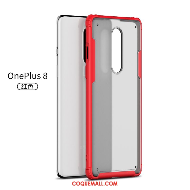 Étui Oneplus 8 Téléphone Portable Incassable Vert, Coque Oneplus 8 Marque De Tendance Nouveau