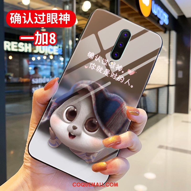 Étui Oneplus 8 Verre Rat Fluide Doux, Coque Oneplus 8 Marque De Tendance Protection