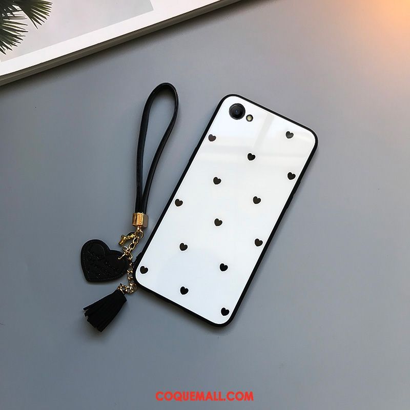 Étui Oppo A3 Amoureux Personnalité Point D'onde, Coque Oppo A3 Simple Ornements Suspendus