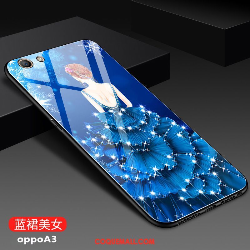 Étui Oppo A3 Charmant Personnalité Incassable, Coque Oppo A3 Tout Compris Silicone