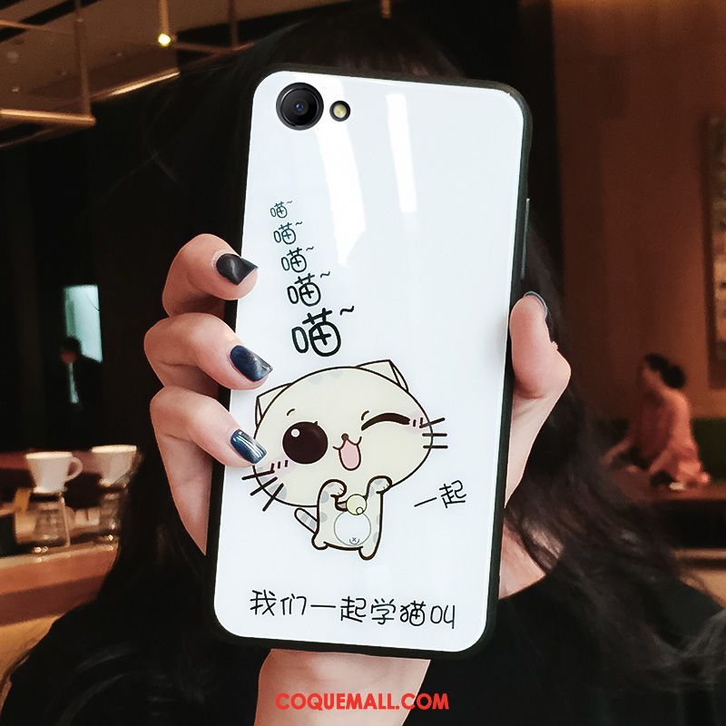 Étui Oppo A3 Chat Créatif Tout Compris, Coque Oppo A3 Dessin Animé Personnalité