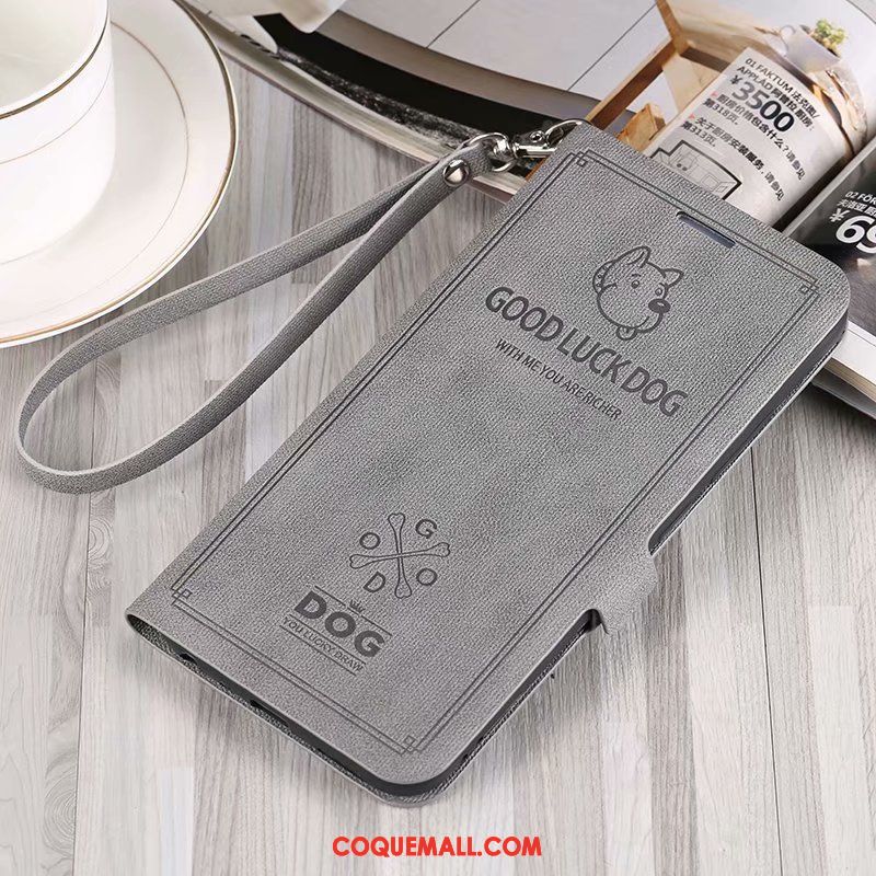 Étui Oppo A3 Clamshell Incassable Fluide Doux, Coque Oppo A3 Téléphone Portable Vintage Braun