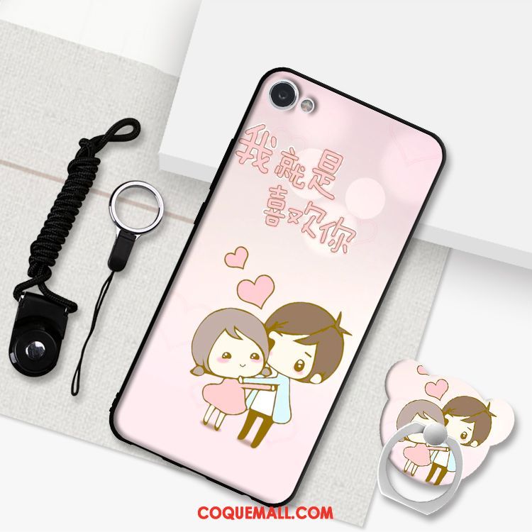 Étui Oppo A3 Dessin Animé Blanc Tendance, Coque Oppo A3 Téléphone Portable Incassable