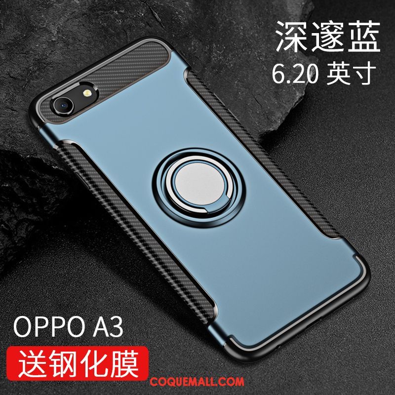 Étui Oppo A3 Fluide Doux Silicone Noir, Coque Oppo A3 Refroidissement Personnalité