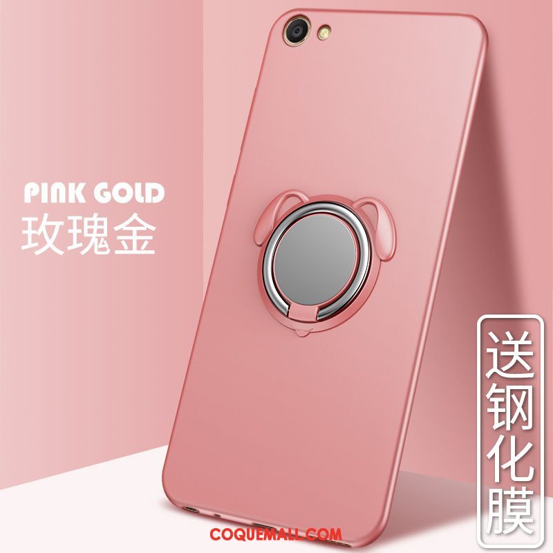 Étui Oppo A3 Incassable Personnalité Rose, Coque Oppo A3 Silicone Téléphone Portable