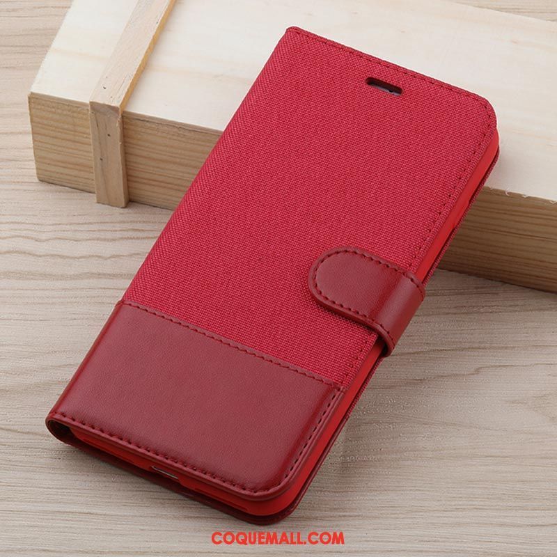 Étui Oppo A3 Incassable Rouge Silicone, Coque Oppo A3 Protection Étui En Cuir