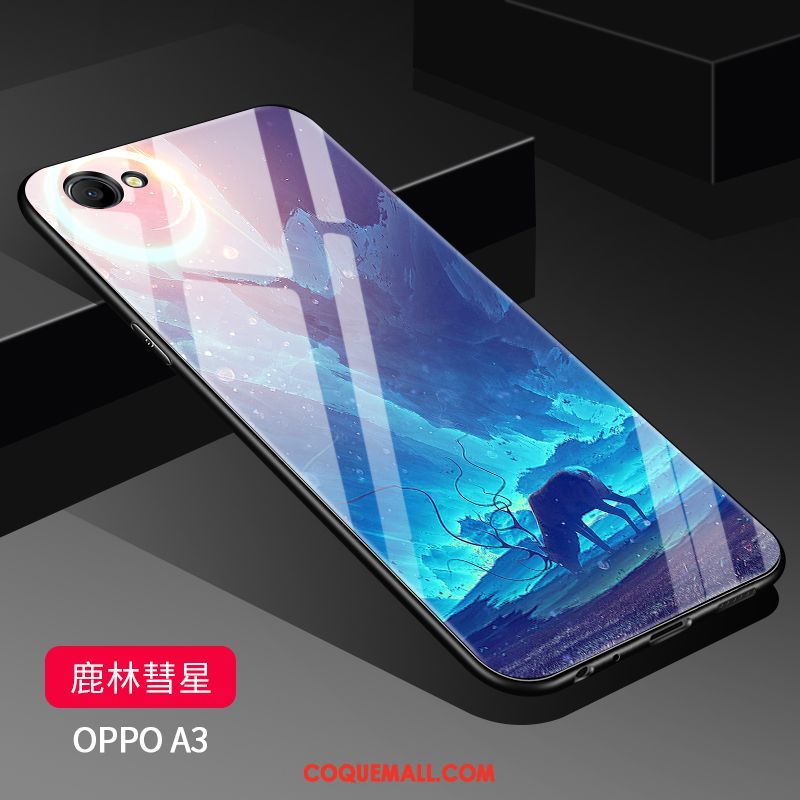 Étui Oppo A3 Mode Tout Compris Net Rouge, Coque Oppo A3 Charmant Nouveau