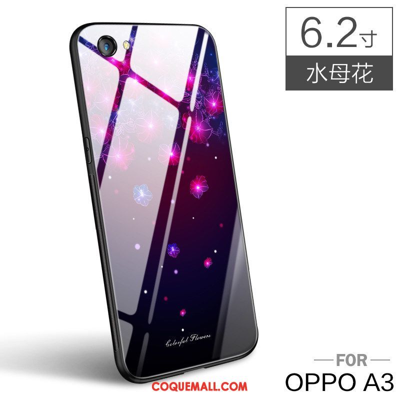 Étui Oppo A3 Personnalité Téléphone Portable Incassable, Coque Oppo A3 Cool Rose