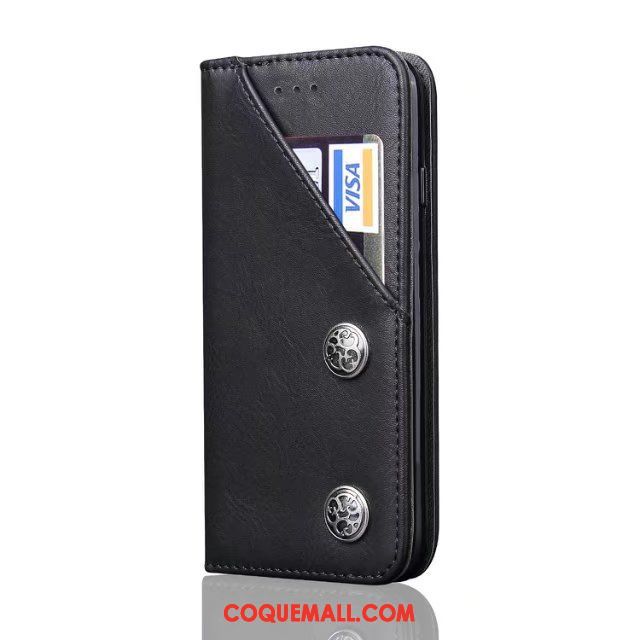 Étui Oppo A3 Protection Incassable Étui En Cuir, Coque Oppo A3 Tout Compris Noir