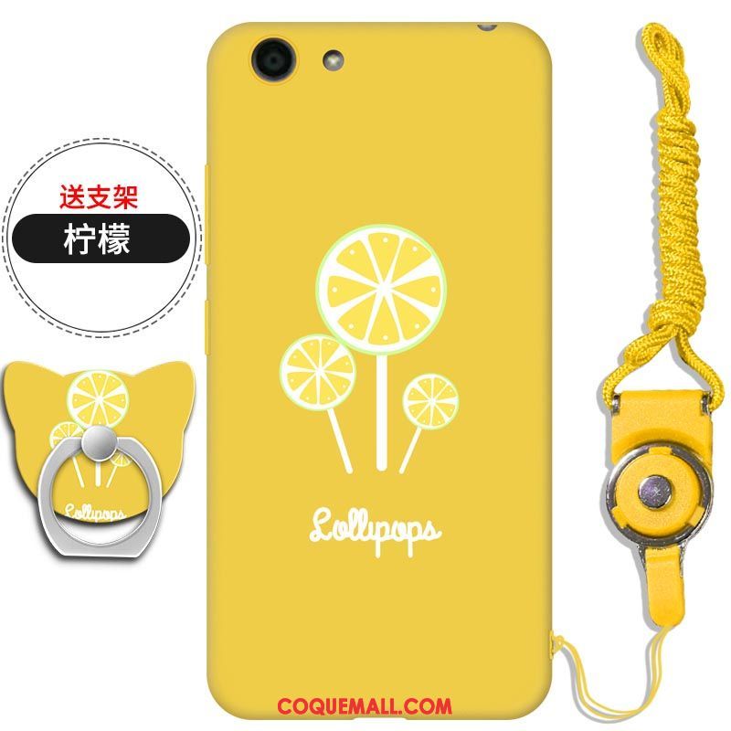 Étui Oppo A3 Protection Téléphone Portable Fluide Doux, Coque Oppo A3 Jaune Incassable