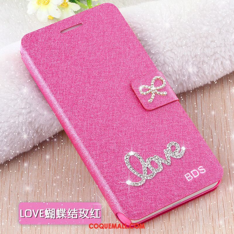 Étui Oppo A3 Protection Téléphone Portable Étui En Cuir, Coque Oppo A3 Ornements Suspendus Rose