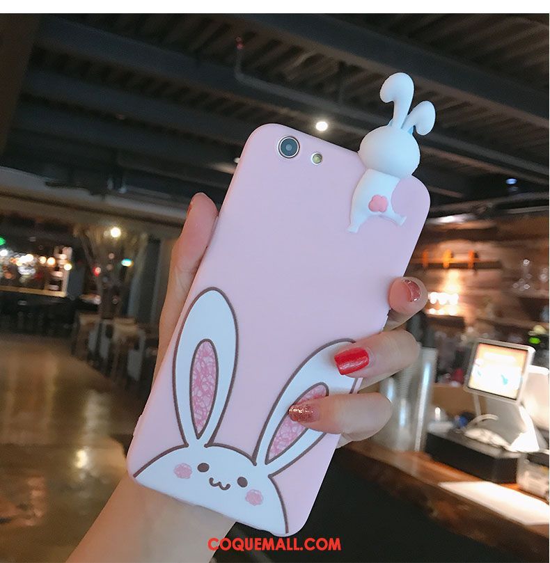 Étui Oppo A3 Rose Fluide Doux Silicone, Coque Oppo A3 Blanc Charmant