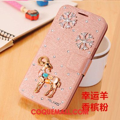 Étui Oppo A3 Strass Étui En Cuir Personnalité, Coque Oppo A3 Protection Délavé En Daim