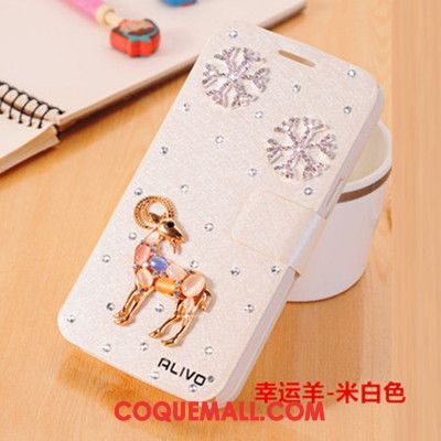 Étui Oppo A3 Strass Étui En Cuir Personnalité, Coque Oppo A3 Protection Délavé En Daim