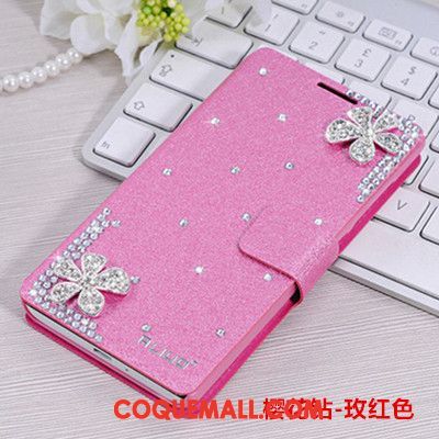 Étui Oppo A3 Strass Étui En Cuir Personnalité, Coque Oppo A3 Protection Délavé En Daim